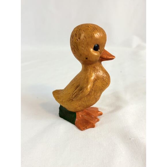 Vtg 1976 Ceramic Duck Duckling Farmhouse Hobbyist Piece 5” - Picture 5 of 7